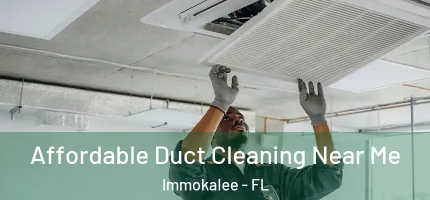 Affordable Duct Cleaning Near Me Immokalee - FL
